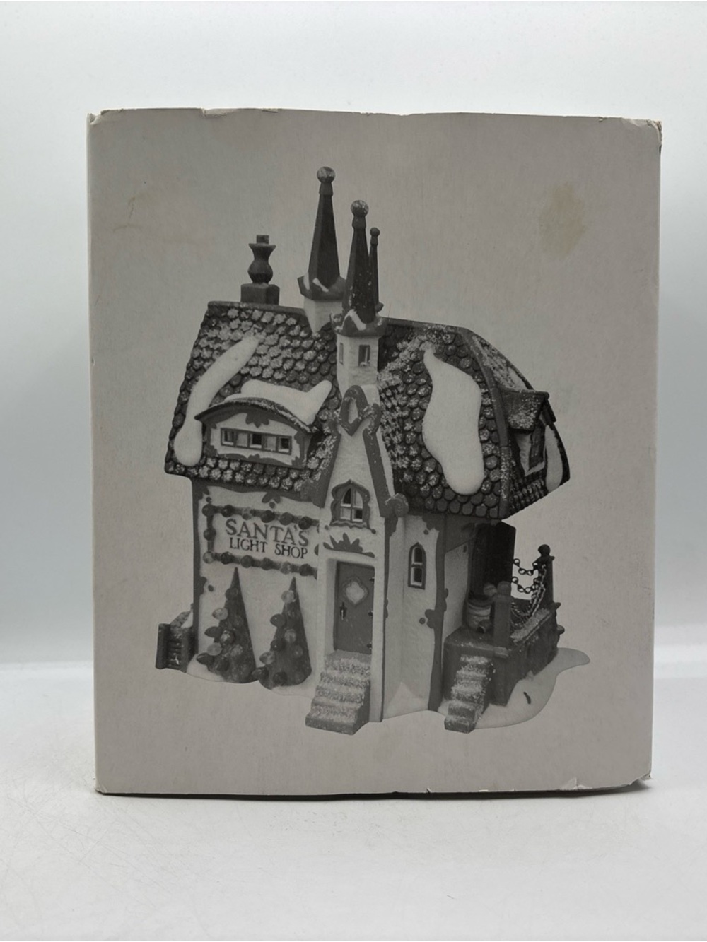 Department 56 1997 Vintage HVC North Pole Series Santa’s Light Shop 56397 EUC - Picture 10 of 12